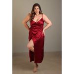 Vestido Jordana Wine