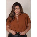 Blusa Fiorella Terracota