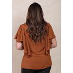 Blusa Fiorella Terracota