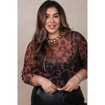 Blusa Marina Leopard