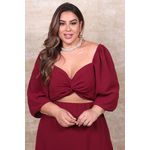Vestido Clara Wine