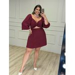 Vestido Clara Wine