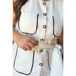 Blusa Tânia Off White