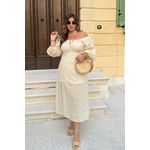 Vestido Natie Cream