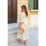 Vestido Natie Cream