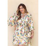 Vestido Carmem Cream