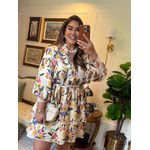 Vestido Carmem Cream