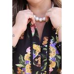 Vestido Carmem Floral Black