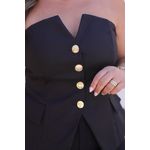 Top Corset Nick Black