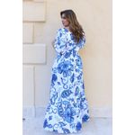 Vestido Gisela acqua