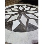 Mandala cinza e branca
