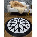 Mandala preta e branca