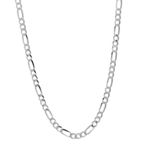 Corrente Masculina Elo 3x1 Grossa Em Prata 925