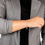 Pulseira Masculina Elo Grumet em Prata 925 