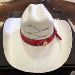Chapéu Bangora 20x Feminino Lenço Vermelho Marcatto