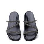 PAPETE LISSA EM COURO PRETO