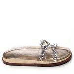 PAPETE STELLA COURO METALIZADO OURO LIGHT