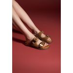 PAPETE COURO PREMIUM NOBUCK CARAMELO