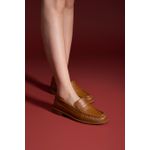 MOCASSIM EXTRA CONFORT COURO PREMIUM CARAMELO