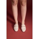 MULE COURO TORINO OFF WHITE