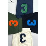 Camiseta Gola Polo Ralph Lauren Piquet Pima Verde Musgo Bordado Laranja