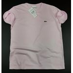 Camiseta Lac Básica Malha Pima Peruana Rosa Bebê