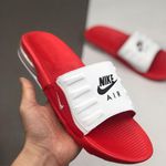 Chinelo Slid Nike Air Max Camden Vermelha Branco