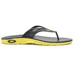 Chinelo Oakley Rest 2.0 PRETO E AMARELO