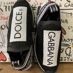 TENIS DOLCE GABBANA SORRENTO STRASS PRETO