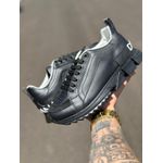 TENIS DOLCE GABBANA KING COURO PRETO