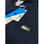 Camiseta Lac Malha Pima Peruana Azul Marinho Plus Size.
