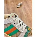 TENIS GUCCI SCREENER BRANCO E VERDE