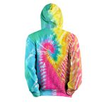 MOLETOM COM CAPUZ TIE DYE