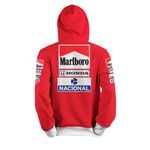 MOLETOM COM CAPUZ PERSONALIZADO VERMELHO 