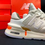 TENIS NEW B 997 CREME LARANJA