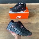 TENIS NK AIR MAX 90 PRETO COM ROSA