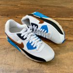 TENIS NK AIR MAX 90 BRANCO/AZUL CLARO