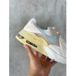 Tenis Nk Air Max Excee Couro BRANCO/AZUL/AMARELO