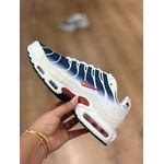 Tênis Nk Air Max Plus Tn Branco Azul Vermelho