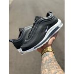 TENIS NK AIR MAX 97 PRETO SOLA BRANCA