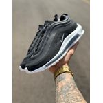 TENIS NK AIR MAX 97 PRETO SOLA BRANCA