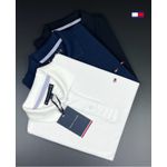 CAMISETA GOLA POLO BASICA TOMMY PRETA