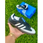 Tenis Casual AD Samba Preto Branco