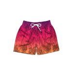 SHORT PRAIA COQUEIRO DEGRADE ROSA