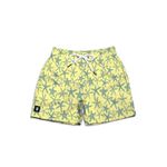 SHORT PRAIA ESTRELAS AMARELO