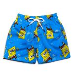 SHORT PRAIA BOB ESPONJA BOLHAS 