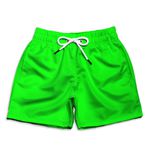 SHORT PRAIA CARNAVRAU VERDE NEON