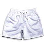 SHORT PRAIA BRANCO LISO