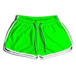 SHORT PRAIA FEMININO VERDE NEON