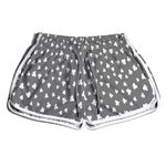 SHORT PRAIA FEMININO POKER NAIPE PAUS CINZA